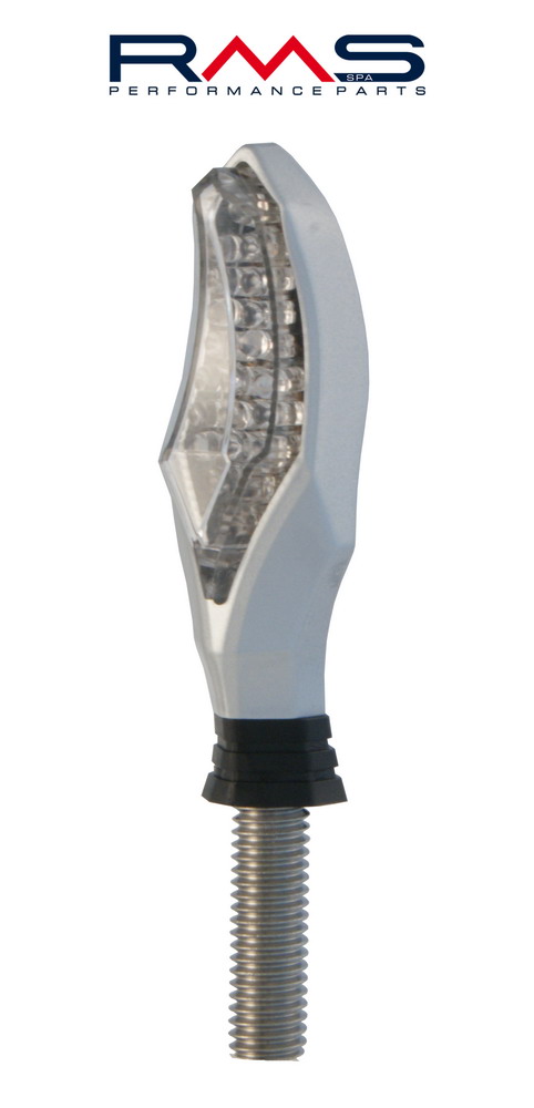 Žmigavac RMS 246480381 silver look, transparent lens E-mark