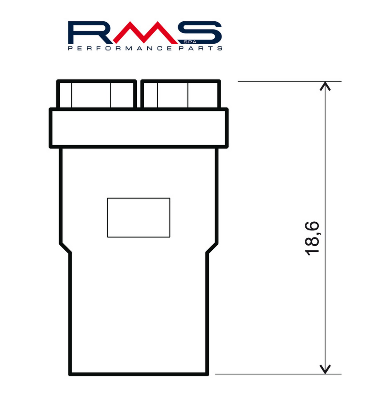 Bulb RMS 246510575 Led 12V, T10 W2.1X9.5D white
