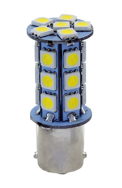LED lamp RMS BAY15S 246511015 450 lumen amber