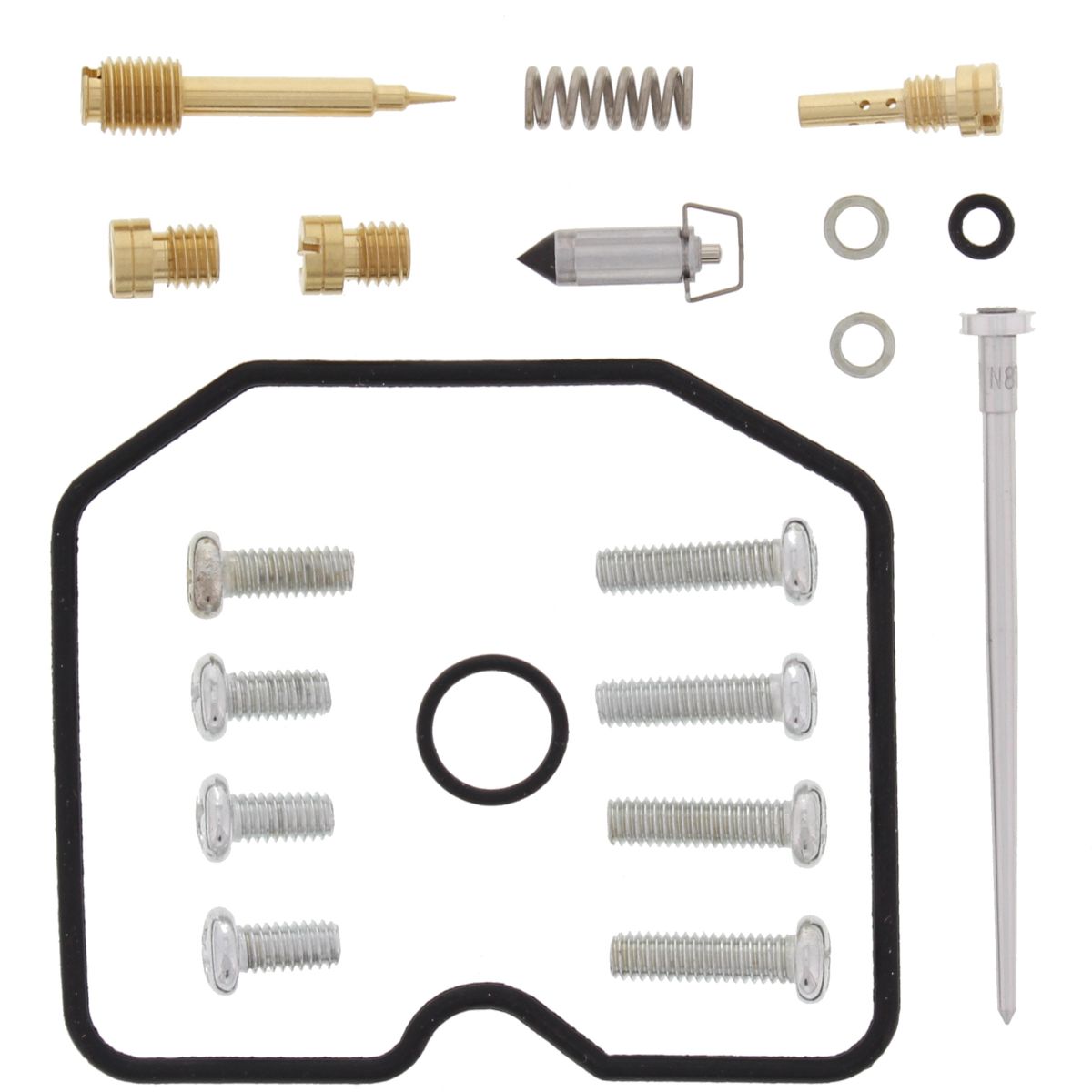 Carburetor Rebuild Kit All Balls Racing 26-1076 for ATV ARCTIC CAT Cat 300 2x4 2001-2004, ATV ARCTIC CAT Cat 300 4x4 2001-2005