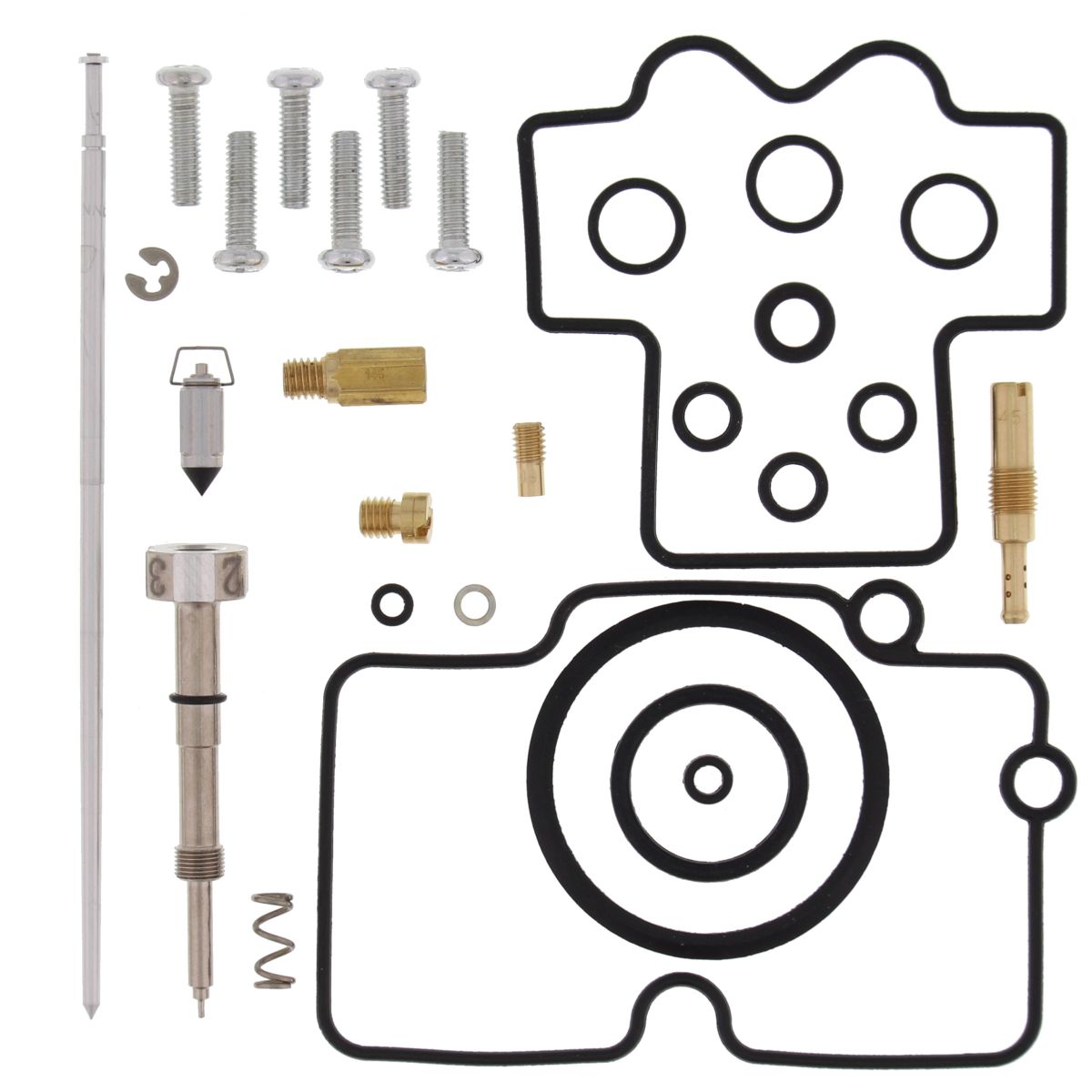 Carburetor Rebuild Kit All Balls Racing 26-1359 for ATV HONDA TRX 450 ER 2008-2014, ATV POLARIS Outlaw 450 2008-2010