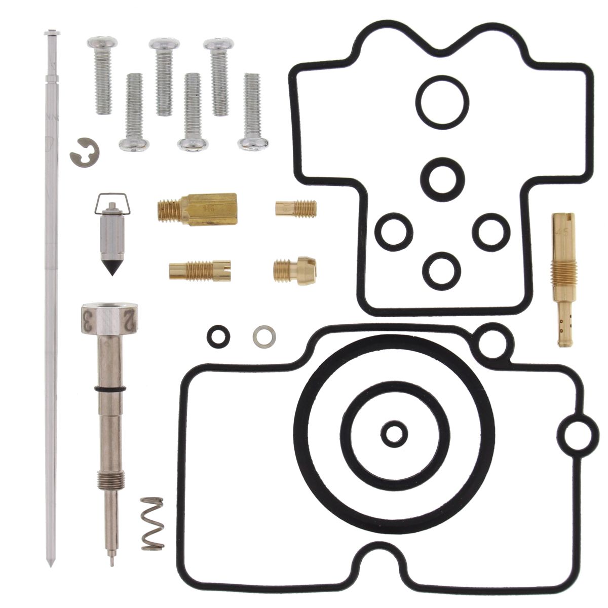 Carburetor Rebuild Kit All Balls Racing 26-1472 for HONDA CRF 450 X 2007