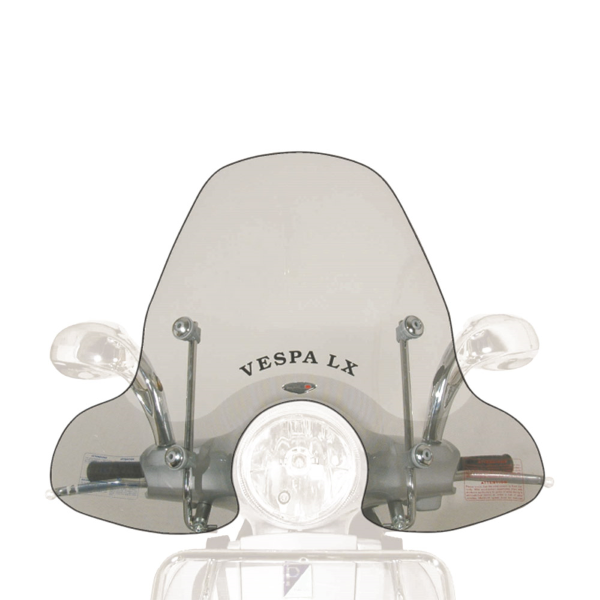 Windscreen Faco 267008080 505x730 for PIAGGIO/VESPA LX 125 2005-2014, PIAGGIO/VESPA LX 50 2005-2013