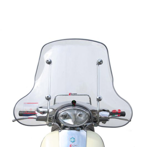 Windscreen Faco 267008107 530x680 for PIAGGIO/VESPA ET2 50 1997-2005, PIAGGIO/VESPA ET4 125 Leader 1996-2005