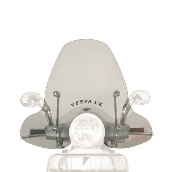 Windscreen Faco 267008117 650x730 for PIAGGIO/VESPA LX 125 2005-2014, PIAGGIO/VESPA LX 50 2005-2013
