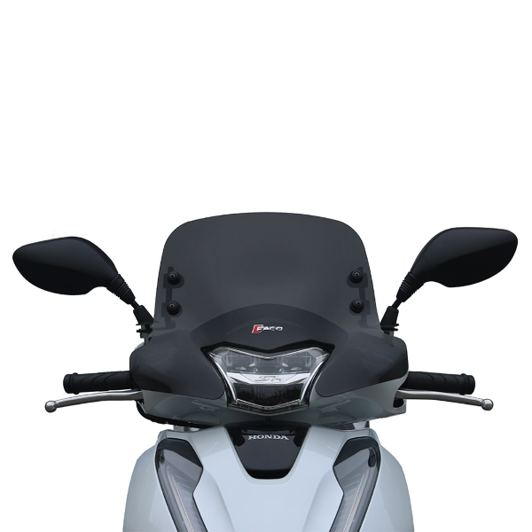 Windscreen Faco 267008295 smoke 335x455 for HONDA SH 125 2017-2019