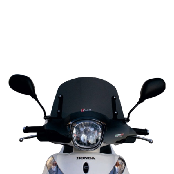 Windscreen Faco 267008299 smoke 350x495 for HONDA SH 125 2013-2014