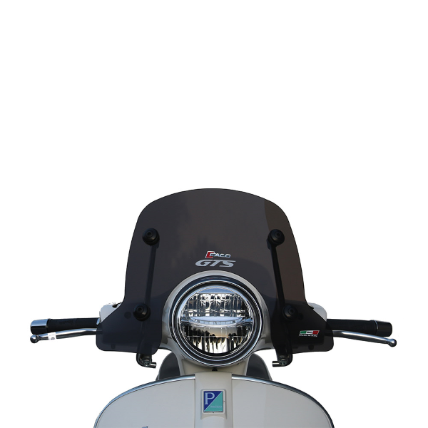 Windscreen Faco NEW LINE 267008335 smoke 360x495 for PIAGGIO/VESPA GT 200 Granturismo 2003-2006, PIAGGIO/VESPA GTS 300 2008-2019