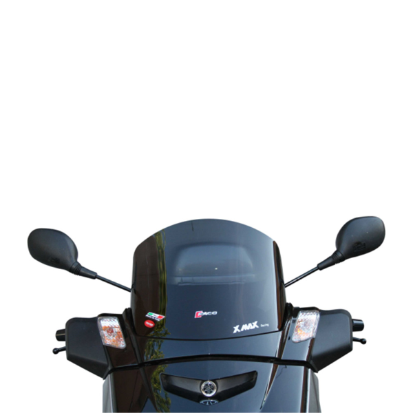 Windscreen Faco 267008390 smoke 355x525 for YAMAHA YP 125 X-MAX 2006-2009, YAMAHA YP 250 X-MAX 2005-2009
