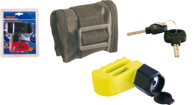 Disc lock RMS MINI DE-LUXE 288000101 d6mm with bag