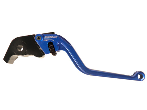 Brake lever ACCOSSATO EDR019 fixed CNC-worked aluminium, green