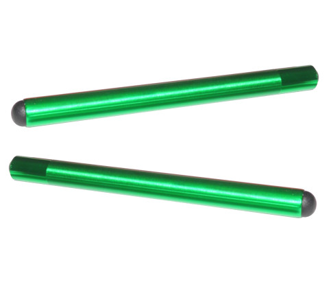 Clip-ons ACCOSSATO TB001 aluminium, 280mm without caps, Green