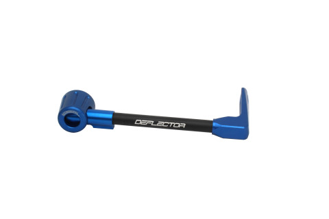 Lever guard ACCOSSATO DE001 with black hose and joint right, aluminium