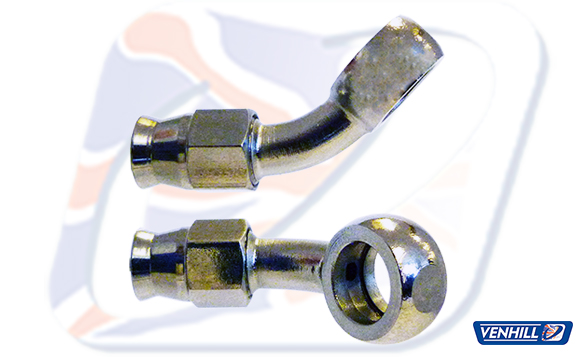 Banjo Venhill POWERHOSEPLUS 3/10087C 45° krom