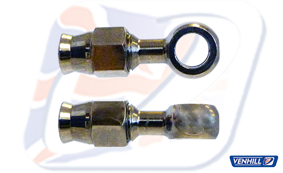 Banjo Venhill POWERHOSEPLUS 3/10091C 8mm straight krom