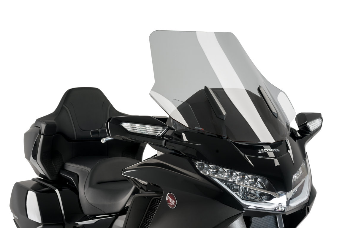 Windscreen PUIG TOURING 3160H smoke for HONDA GL 1800 Goldwing 2018-2026