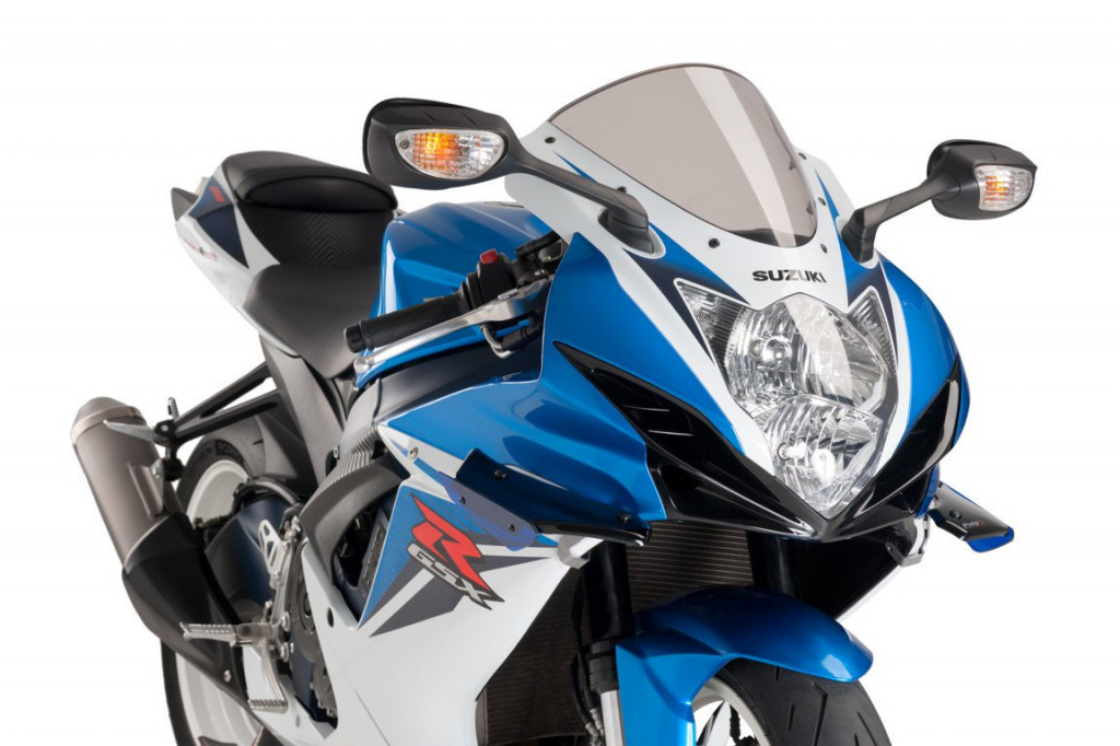 Side spoilers PUIG DOWNFORCE 3163N Crni for SUZUKI GSX-R 600 2011-2016, SUZUKI GSX-R 750 2011-2016