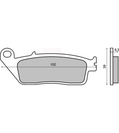 Windscreen PUIG Z-RACING 21522J matt black