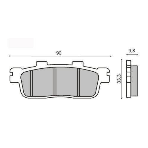 Plastic body kit POLISPORT 91561 OEM Color