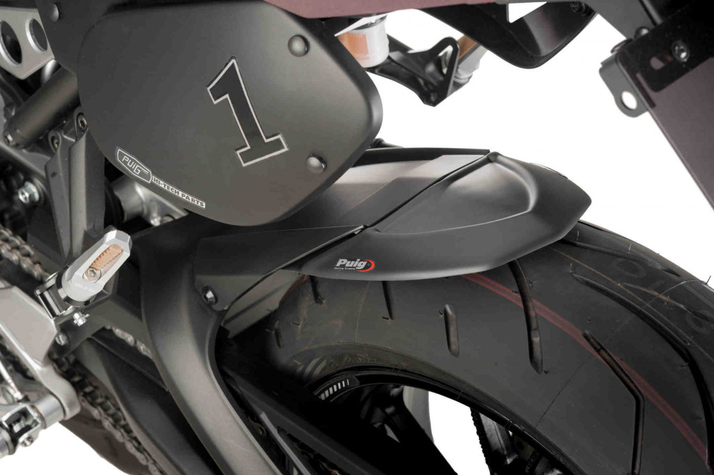 Rear fender extension PUIG 3515J matt black for KAWASAKI Versys 1000 / S / SE 2012-2018