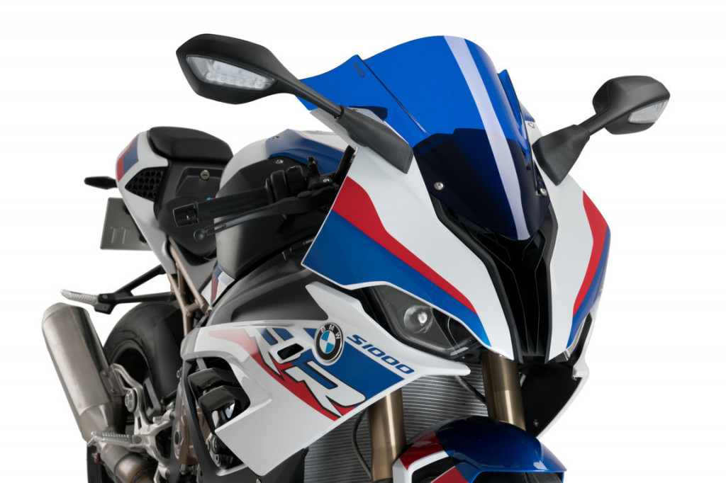Windscreen PUIG RACING 3571A plavi