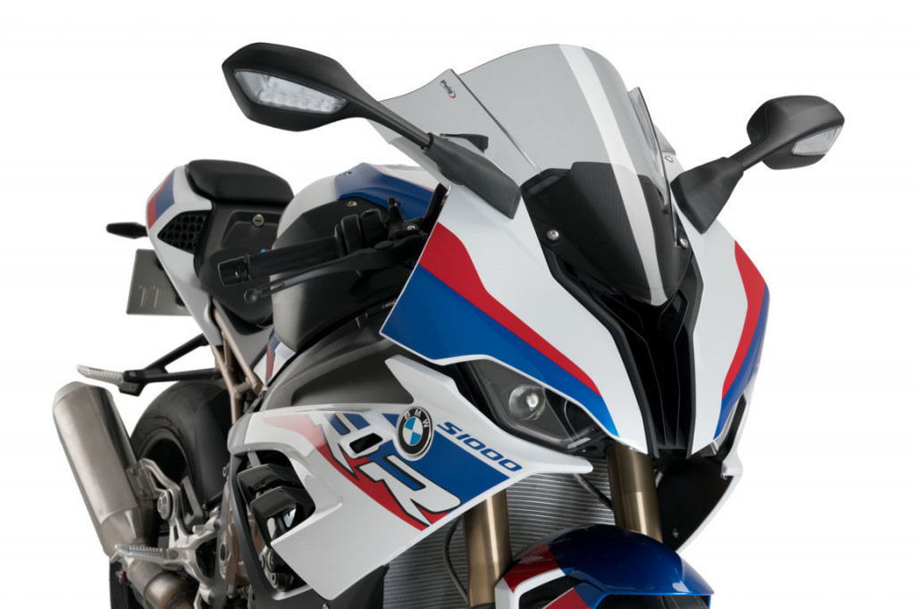 Windscreen PUIG RACING 3571H smoke for BMW S 1000 RR 2019-2026