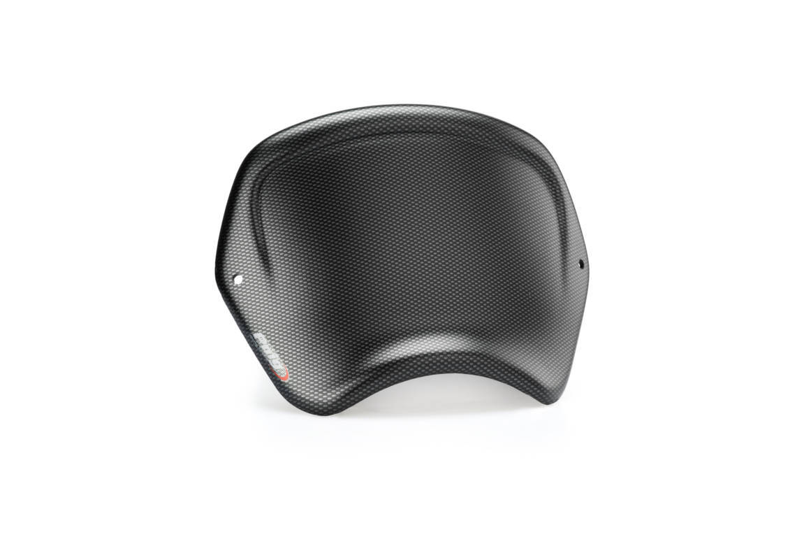 Windshield PUIG FRONTAL PLATE 3590C carbon look
