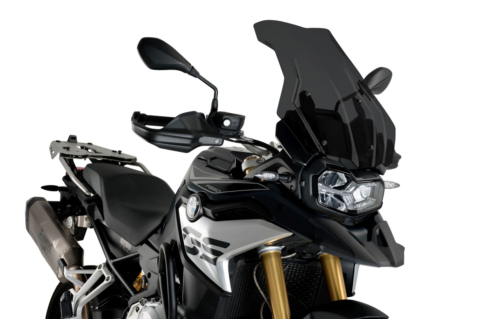 Windscreen PUIG TOURING PLUS 3595F dark smoke