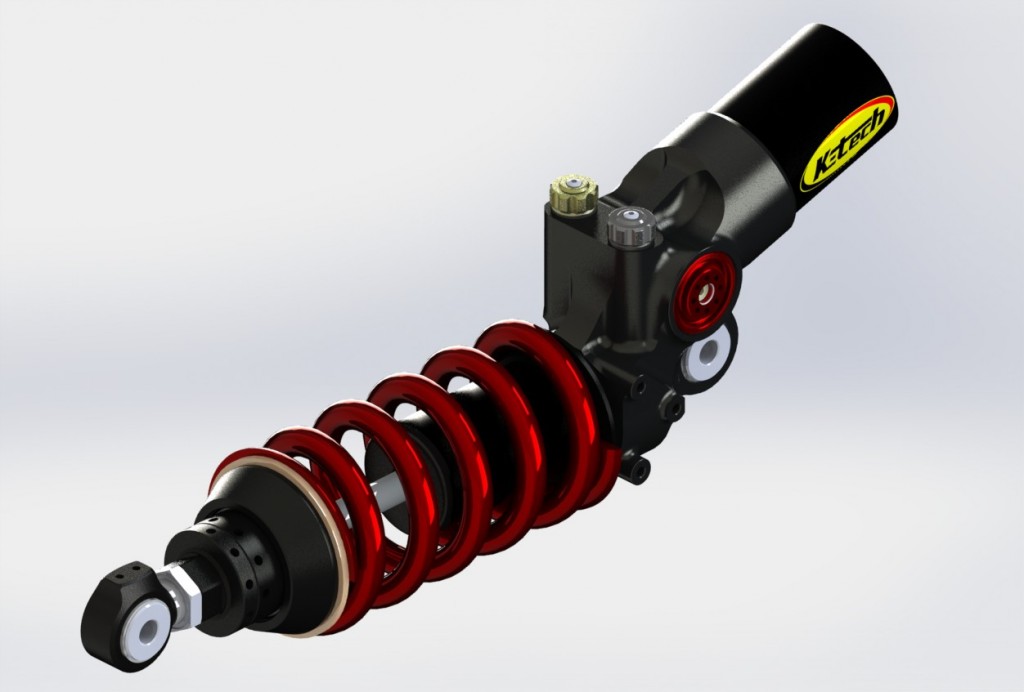 Rear Monoshock K-TECH DDS 255-012-070/020 PRO