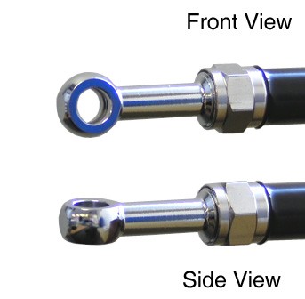Banjo Venhill POWERHOSEPLUS 3/60061C M6 straight krom