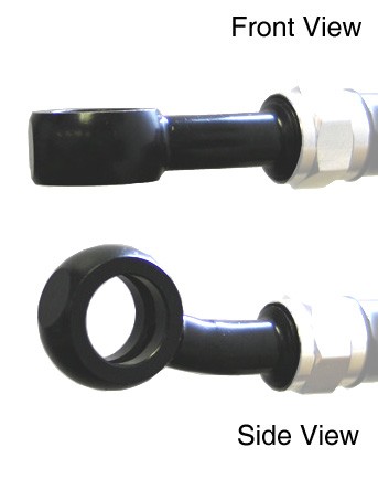 Banjo Venhill POWERHOSEPLUS 3/60085/BLACK 20° sa strane Crni