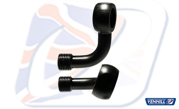 Banjo Venhill POWERHOSEPLUS 3/60184L/BLACK 90°+20° Crni
