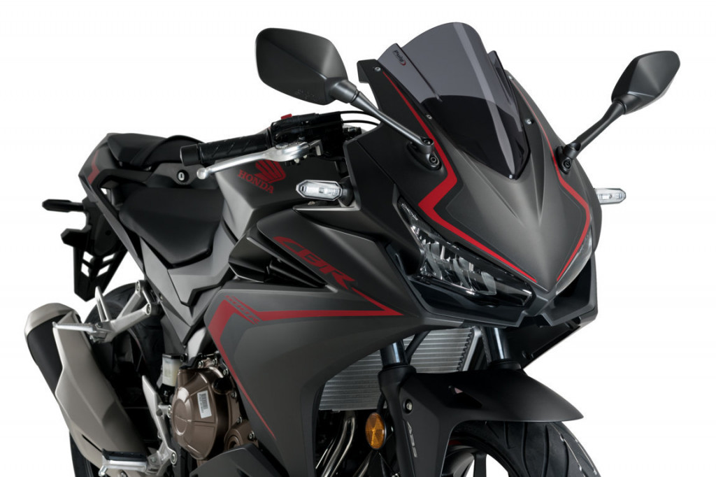 Windscreen PUIG RACING 3613F dark smoke