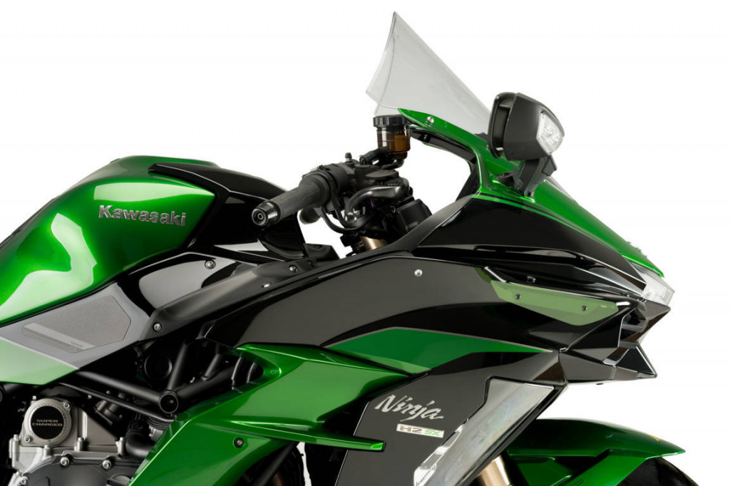 Side spoilers PUIG DOWNFORCE 3658V green