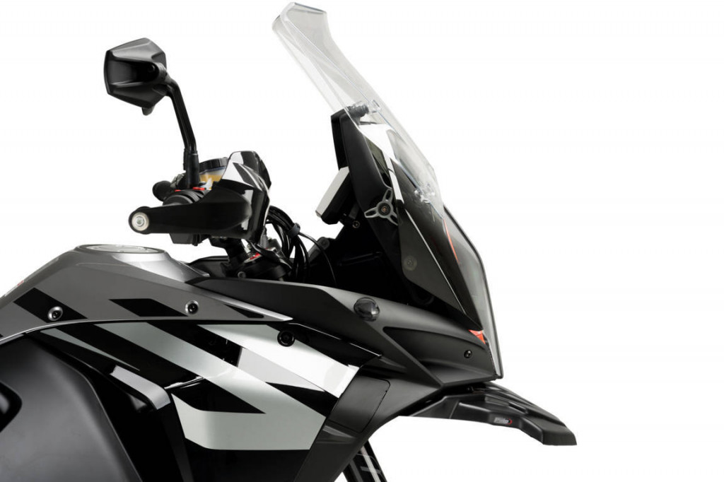 Frontal extension fender PUIG 3662J matt black