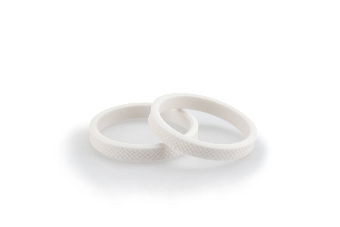 Spare rubber rings PUIG VINTAGE 2.0 3667B white