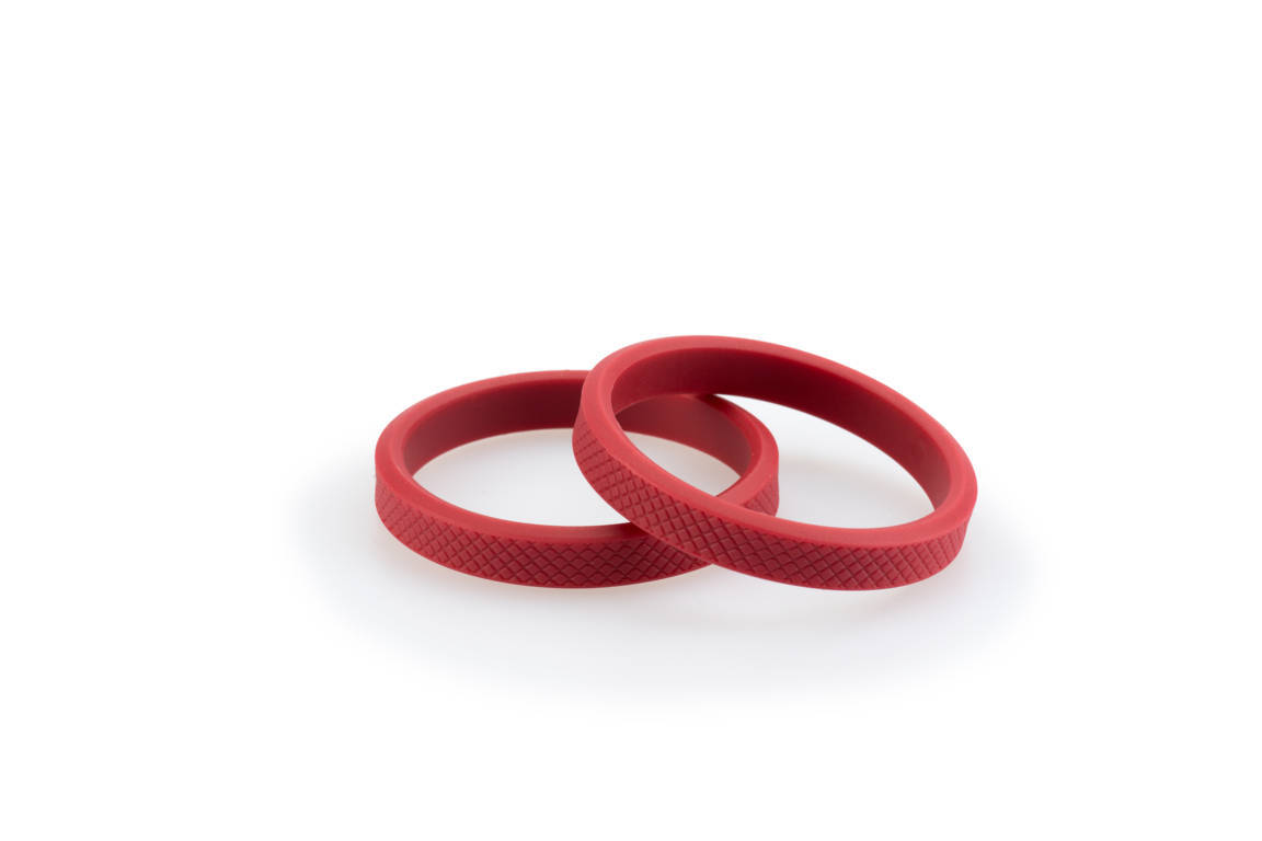 Spare rubber rings PUIG VINTAGE 2.0 3667R crven