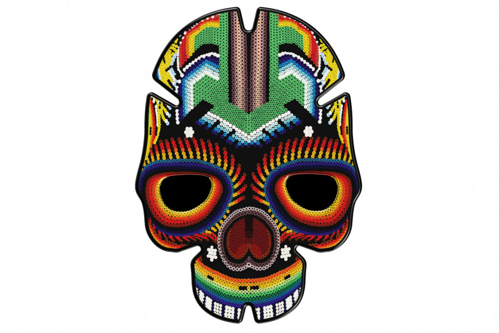 Tank pad PUIG SKULL I 3674R crven
