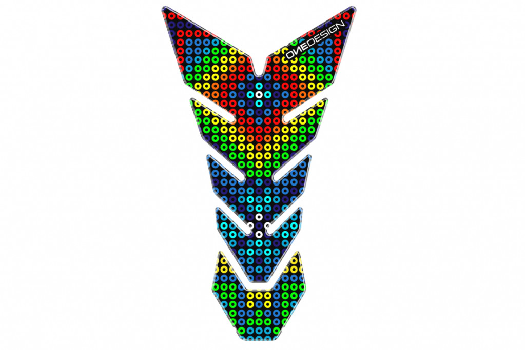 Tank pad PUIG COLOURY 3675R crven