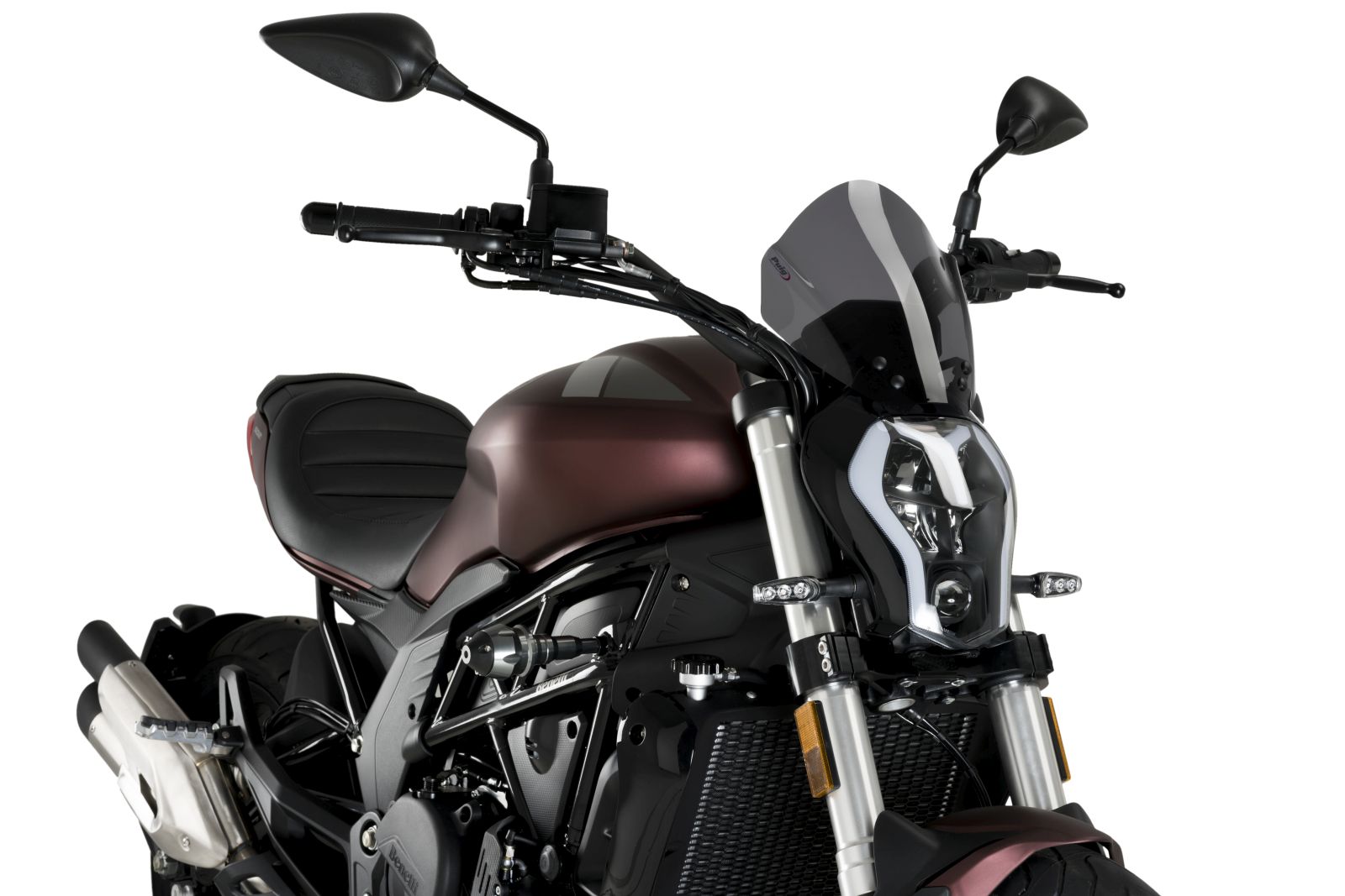 Windshield PUIG NEW GEN. SPORT 3690F dark smoke
