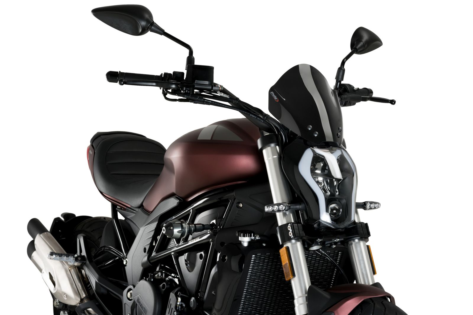 Windshield PUIG NEW. GEN SPORT 3690N Crni