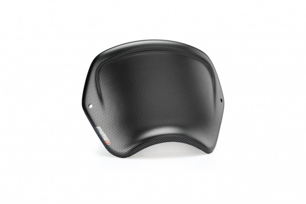 Windshield PUIG FRONTAL PLATE 3702C carbon look