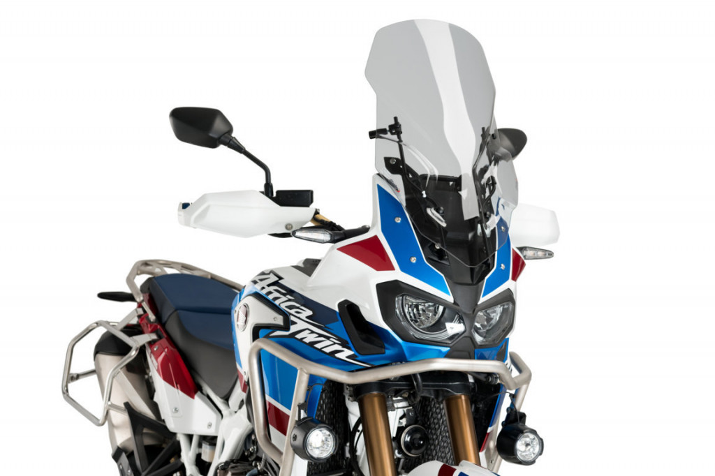 Manual regulation system PUIG 3714H smoke Touring Screen Included