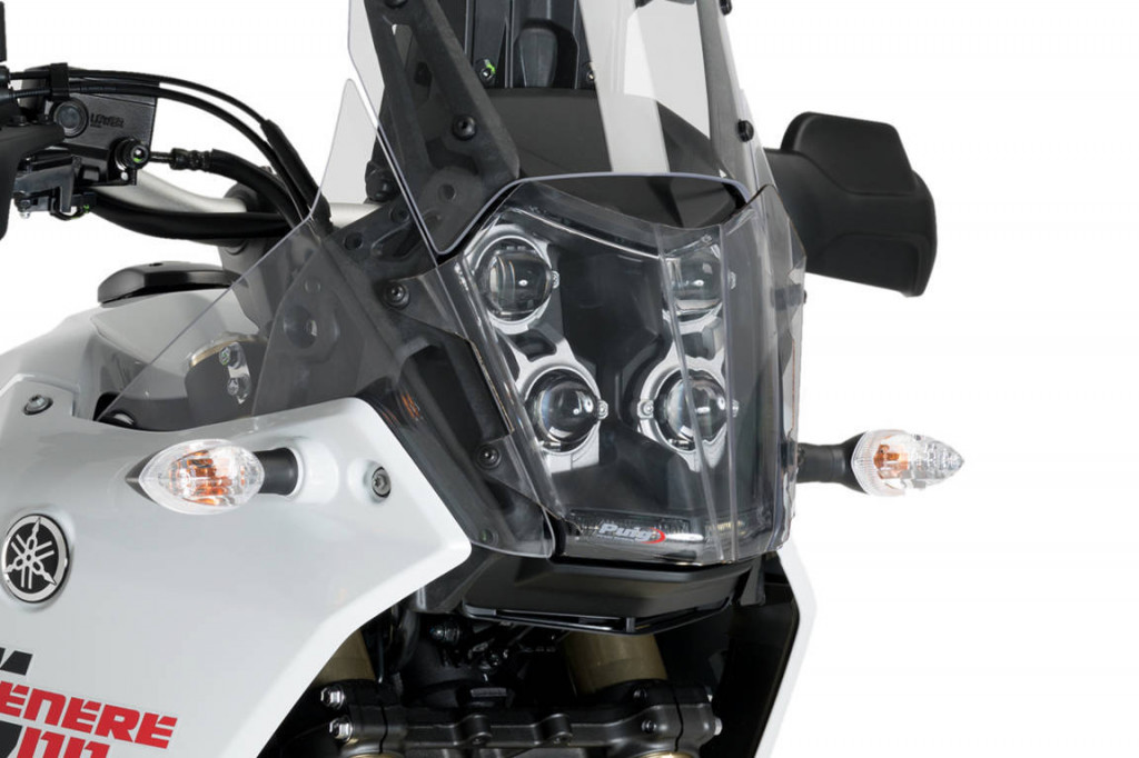 Headlight protector PUIG 3733W transparent