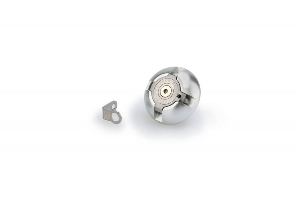 Plug oil cap PUIG HI-TECH 3760P silver