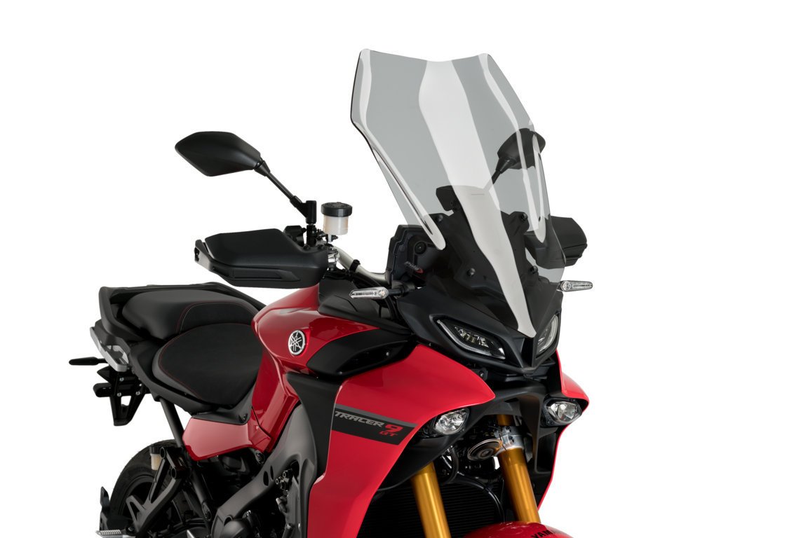 Windscreen PUIG TOURING 3762H smoke for YAMAHA MT-09 Tracer / Tracer 900 2018-2020, YAMAHA Tracer 9 2021-2024