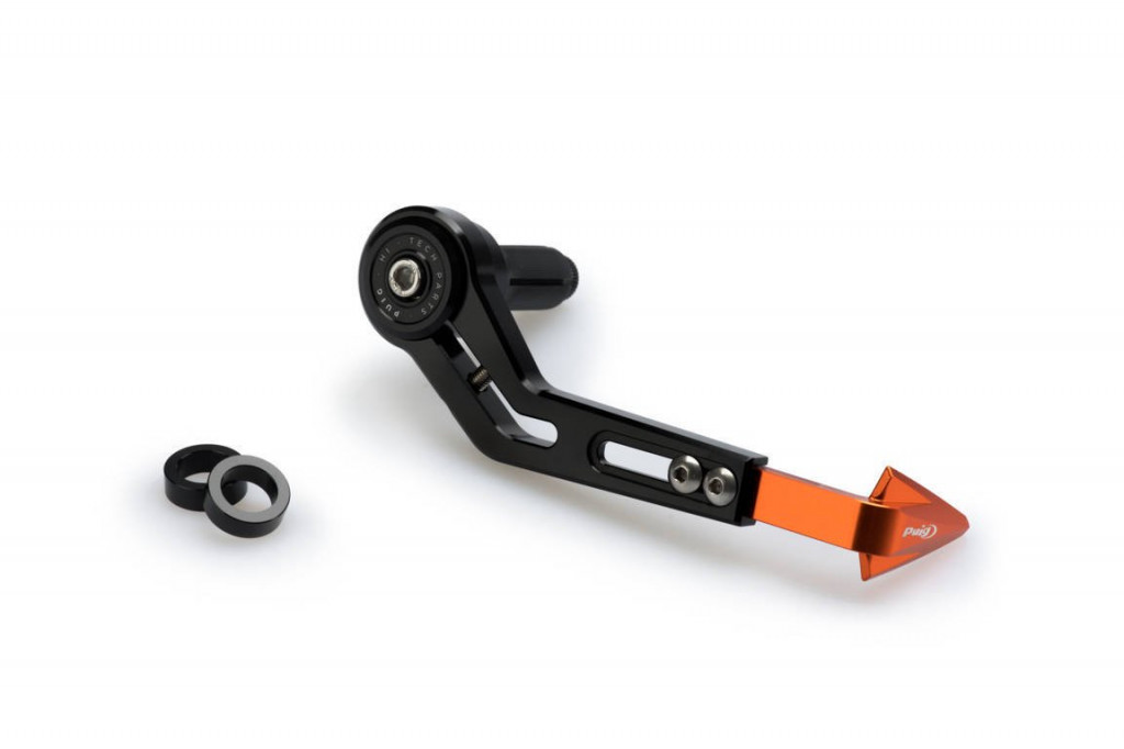 Clutch lever protector PUIG 3877T orange