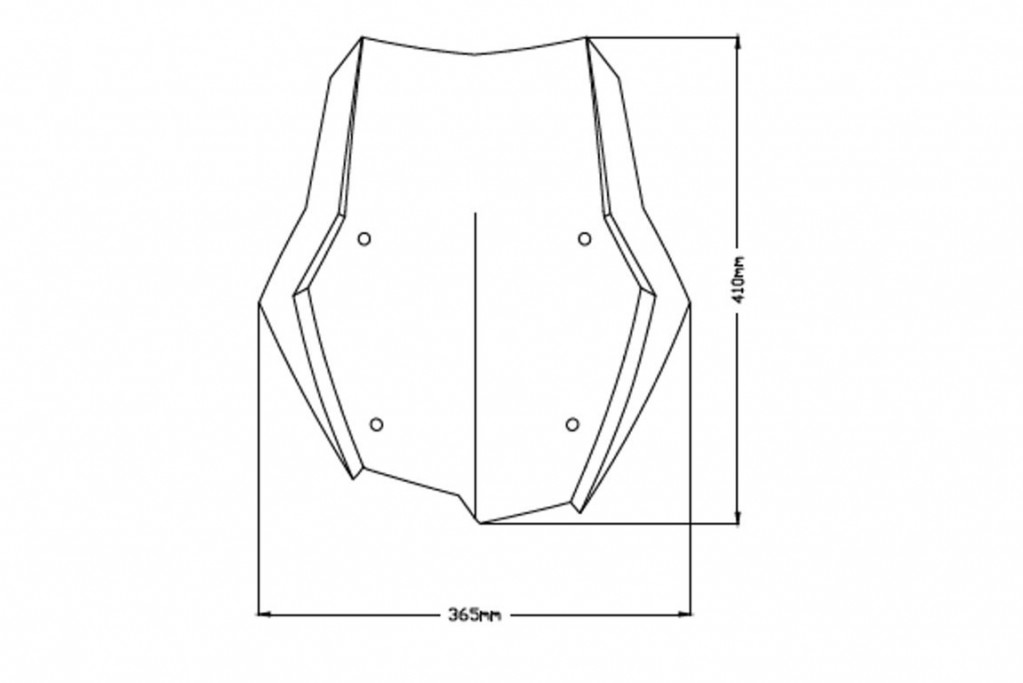 Windscreen PUIG TOURING 3769H smoke