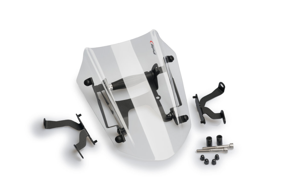 Windshield PUIG NEW GEN. SPORT 3773W clear adjustable