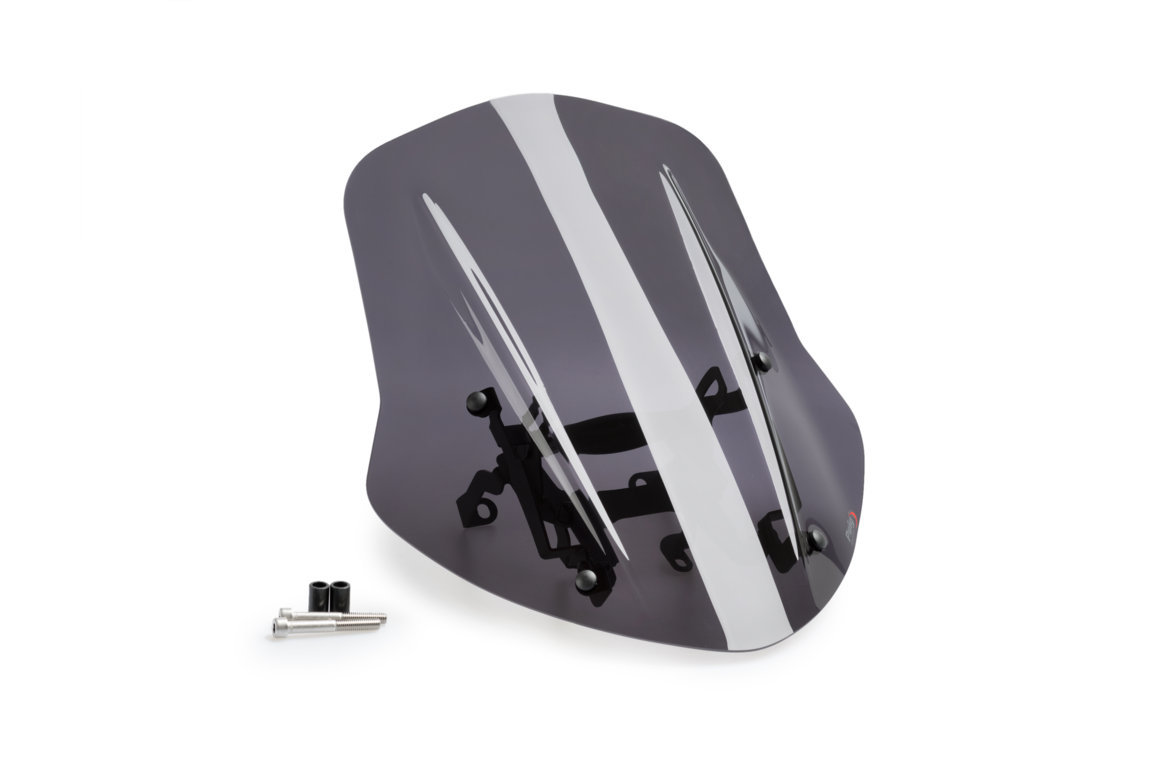 Windshield PUIG NEW. GEN TOURING 3775F dark smoke adjustable